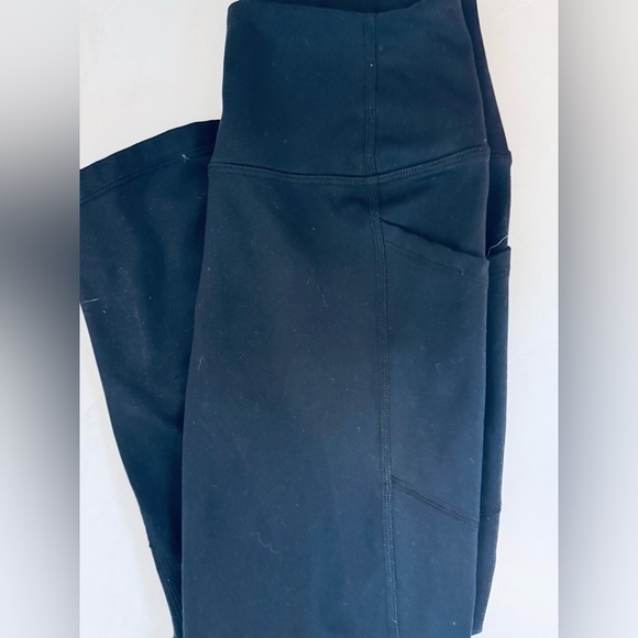 GapFit High Rise Power Crop Leggings Black - Picture 9 of 13